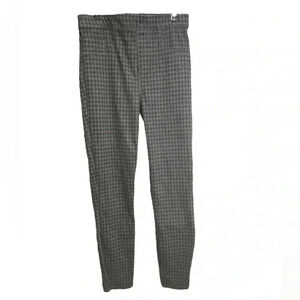Spanx gray Black Windowpane Jeanish Leggings